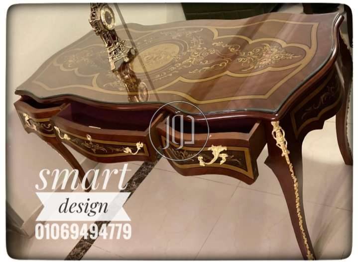 مكتب كلاسيك خشب زان مطعم نحاس متاح أثاث مكتبي