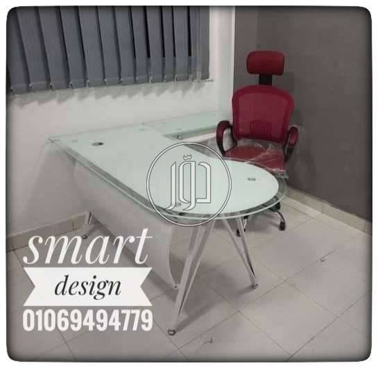 مكتب زجاج سيكوريت شاسيه معدن اليكتروستتك