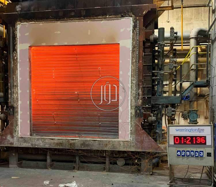 ابواب شتر رولينج مقاومة للحريق  ( Fire Resistant roller shutter )