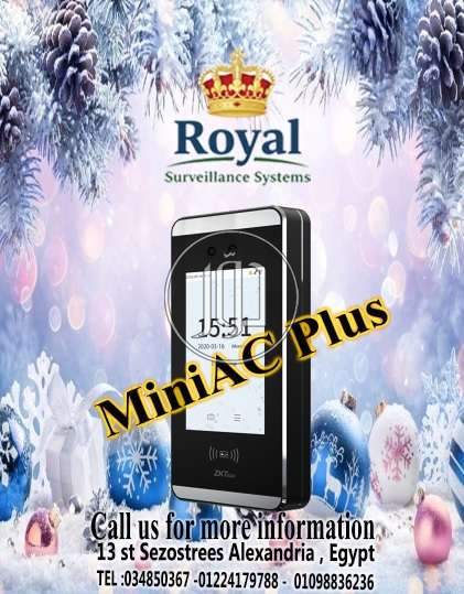 تكنولوجيا المستقبل في شركتك.. جهاز MiniAC Plus ببصمة الكف والوجه! ✋👤