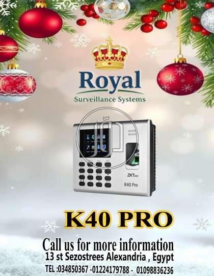 جهاز حضور وانصراف بالبصمة ZK-K40 PRO