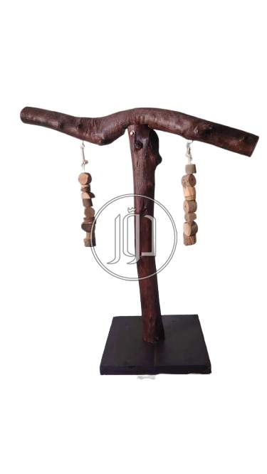 استاند ببغاوات خشب اشجار