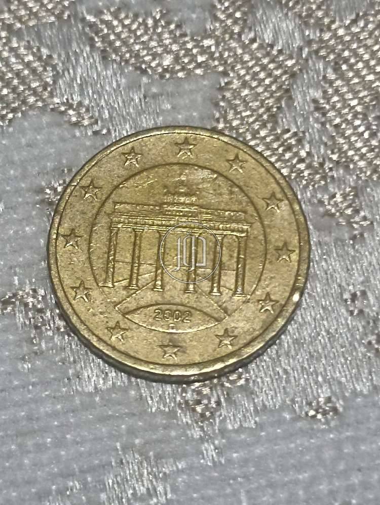 عمله 50سنت يورو اصدار سنة 2002