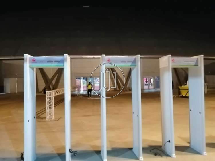 بوابة كشف معادن بوابات تفتيش امنية عالية الحساسيه