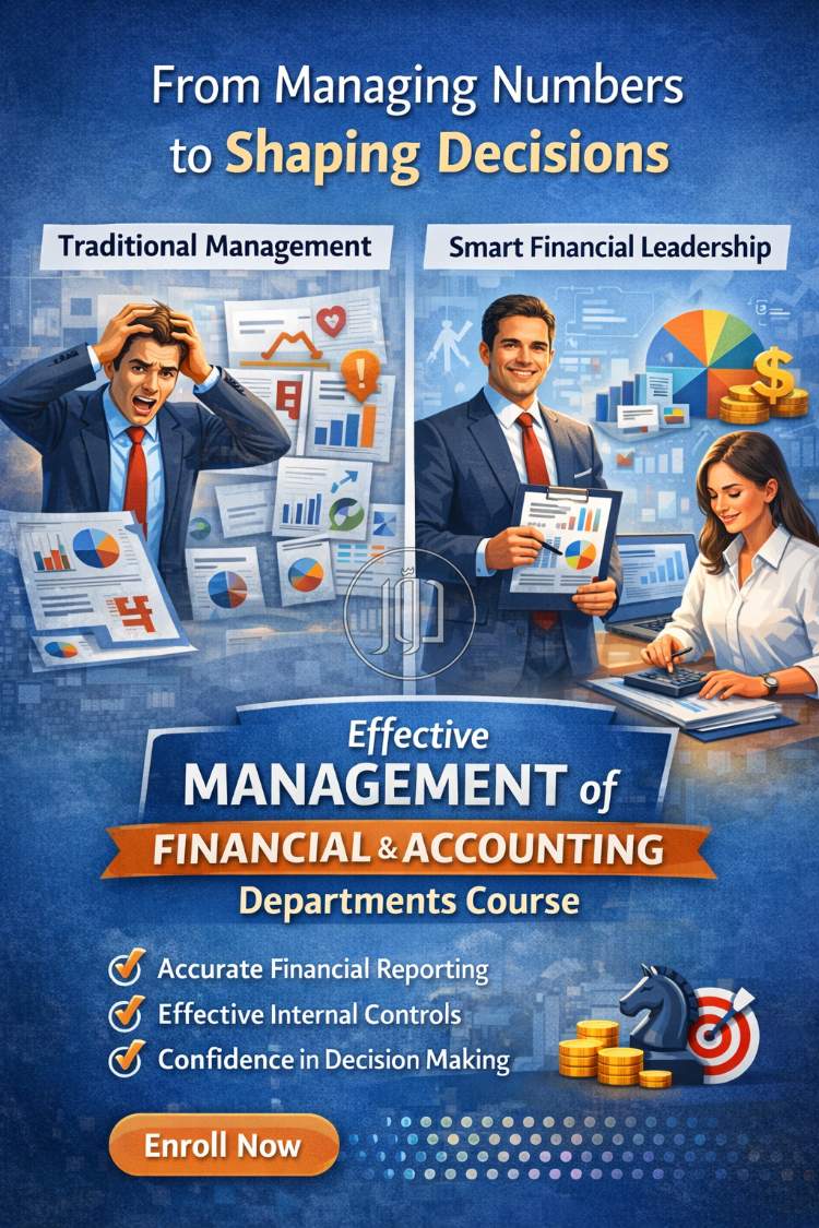 📊 Effective Management of Financial and Accounting Departments Course