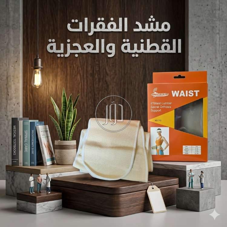 وداعاً لآلام الظهر! مع مشد الفقرات القطنية والعجزية المتطور