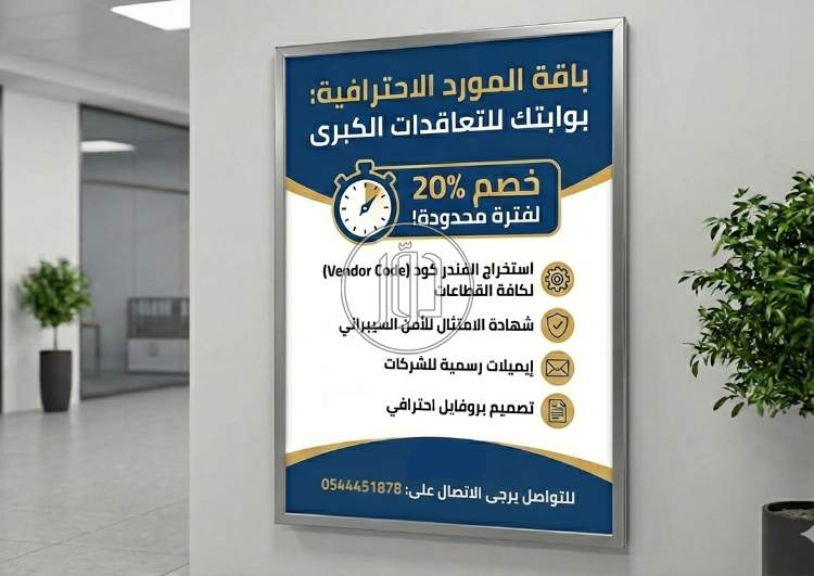 بكج المورد وفّر 20% وجهّز شركتك للتعاقدات الكبرى