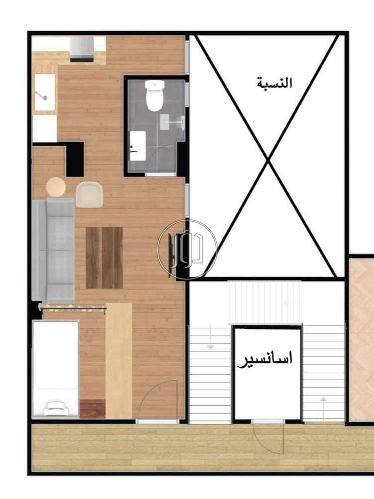 صور شقق ستوديو للبيع في البحر الأحمر - دوّر.كوم