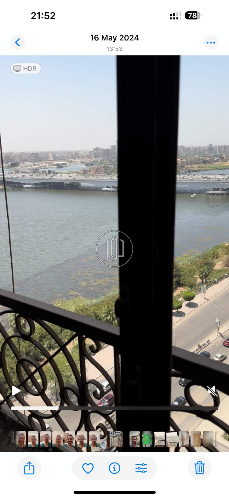 شقه للبيع بالمعادى تري النيل