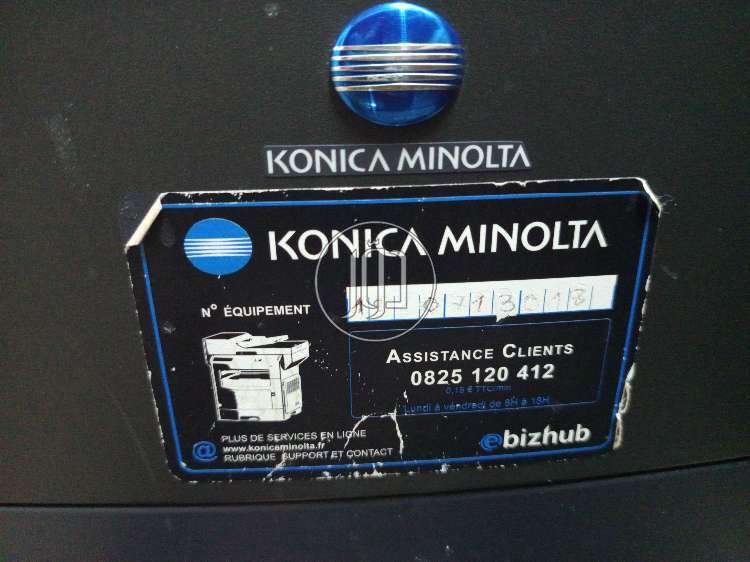 طابعة كونيكا ابيض واسود دوبلكس