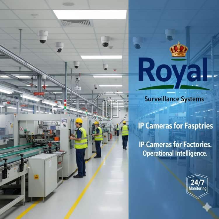 تركيب كاميرات مراقبة للمصانع
