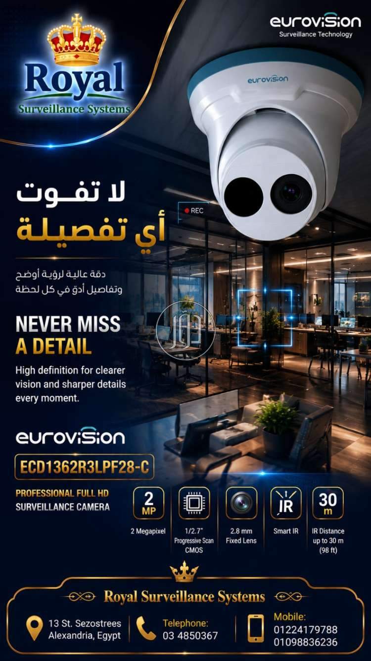 صور كاميرات مراقبة للبيع في مصر - دوّر.كوم