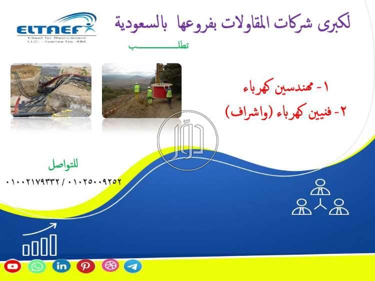 صور وظائف فنيين في مصر - دوّر.كوم