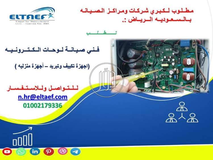 صور وظائف فنيين في مصر - دوّر.كوم