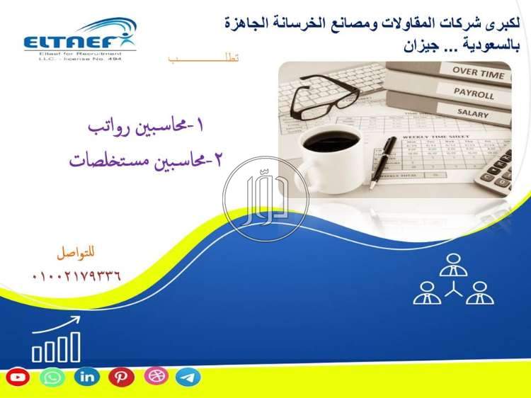 صور وظائف محاسبين في مصر - دوّر.كوم