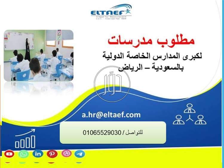 صور وظائف مدرسين ومعلمين في مصر - دوّر.كوم